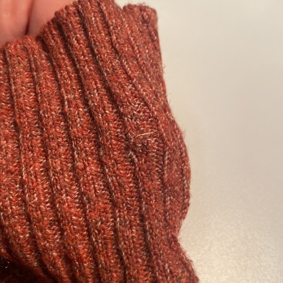 Olive & Oak Color-Block Turtleneck Knit Sweater - Medium - Picture 7 of 8